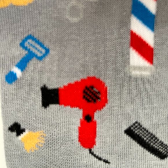 Barbershop / Stylist / Hairdresser Crew Socks - NWT - Picture 3 of 8